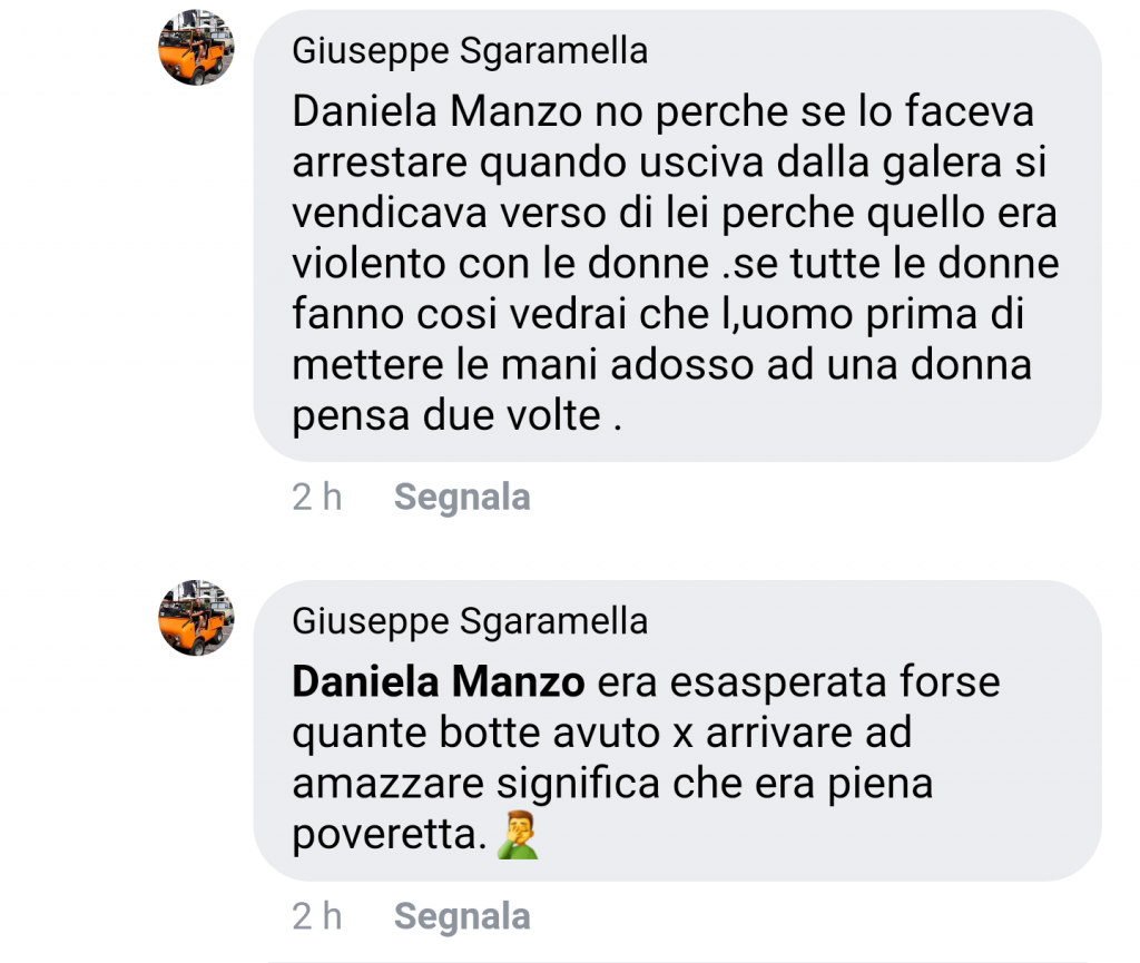 fanpage commenti