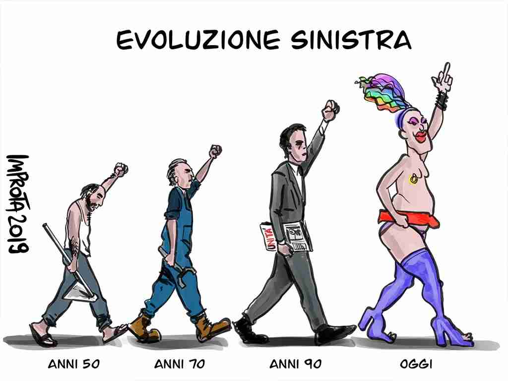 evoluzione sinistra improta