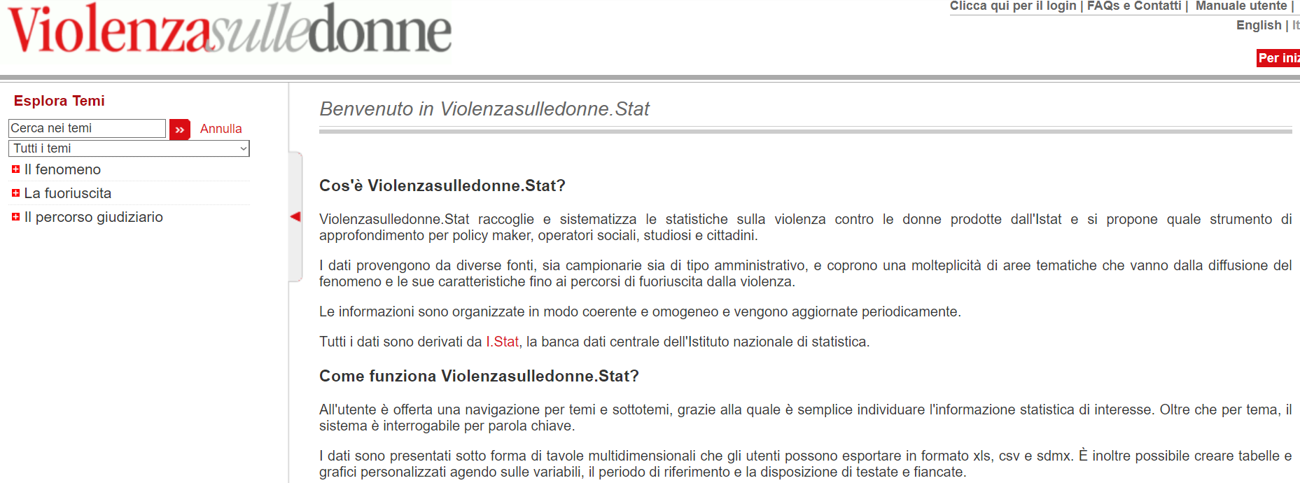 portale istat violenza donne